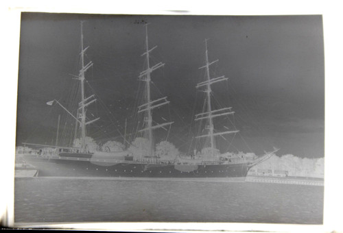 Altes foto negativ - 1931,