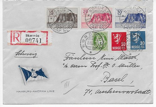 Einschreiben skarsvag 1935 - einschreiben,