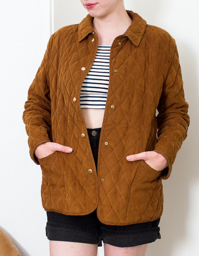 Burberry steppjacke rost braun - steppjacke,