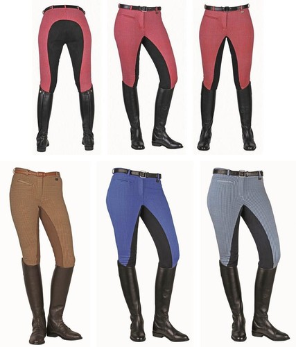 Reithose karo 4 - reithose, besatz