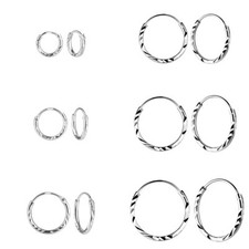 Kleine creolen sterling silber - creolen,