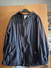 Schöner Parka mit Kapuze, blau Gr: XL, Seitentaschen mit Druckknopf, Maße beacht