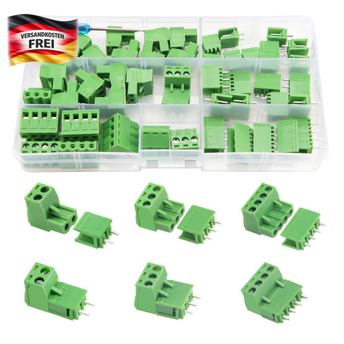 Pcb terminalblock polig - pcb-terminalblock, 2-4