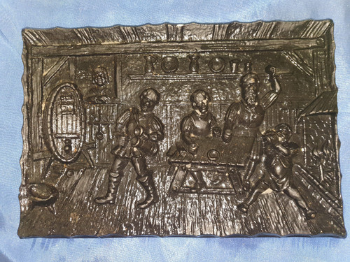 Relief bild gusseisen - bild,