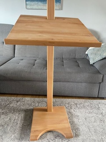 Massivholz stehpult von - stehpult,