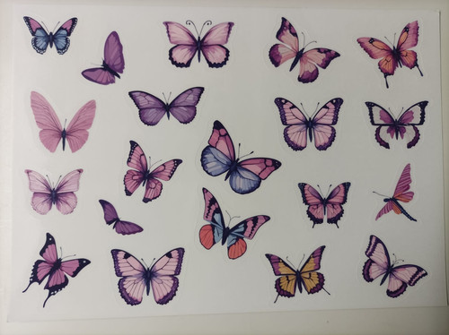 Fensterbild schmetterlinge - fensterbild,