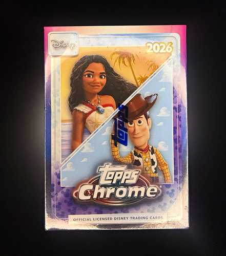 Topps chrome 2026 disney - chrome,