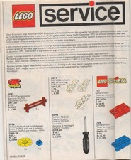 Lego alte Bestellliste für
