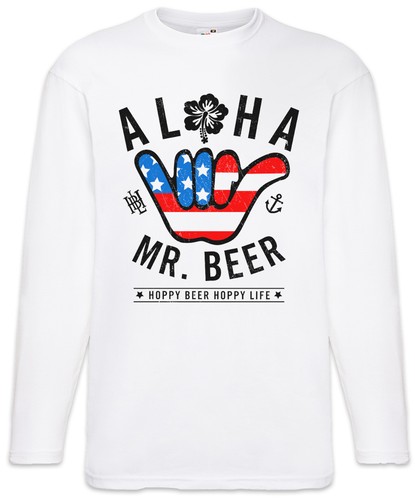 Aloha beer langarm t - aloha,