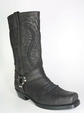 5859 Bikerboots Sancho Negro