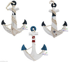 XL Deko Anker aus Holz