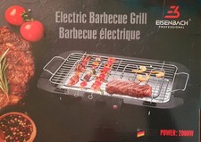 Elektrogrill Tischgrill Standgrill 3 Stufen 2000W Edelstahl Grill Gartengrill