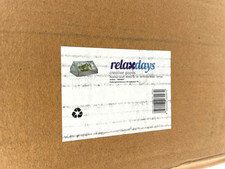 Relaxdays 110x180x150cm Foliengewächshaus