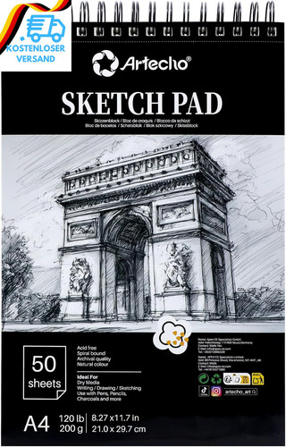 Artecho skizzenbuch 50 - a4,,