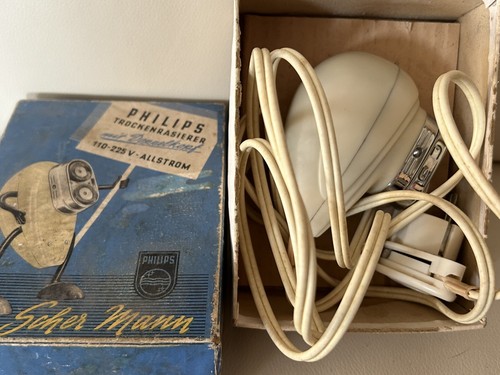 Vintage philips scher - scher, mann