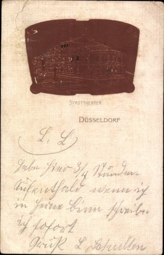 Präge bronze litho - präge,