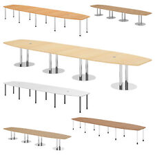 bümö Konferenztisch oval    Besprechungstisch  Meetingtisch 18 Personen Tisch