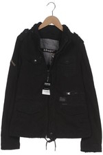 Khujo Jacke Damen Anorak Jacket Kurzmantel Gr. L Baumwolle Schwarz #l6wmiku