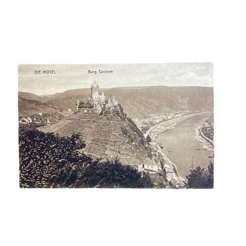 Postkarte burg cochem - burg,