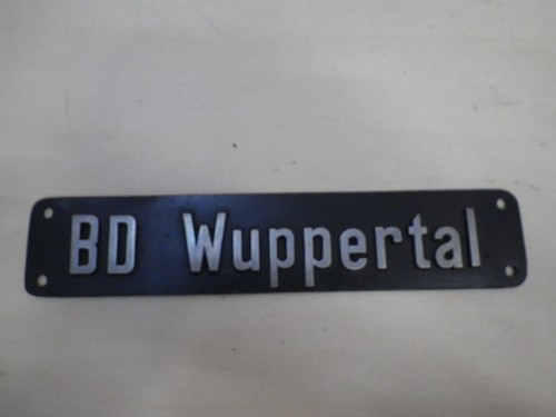 Heimatschild wuppertal - heimatschild, bd