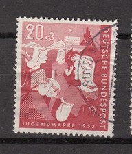 START 1 € BRD URALT MICHELNUMMER 154 GESTEMPELT - SIEHE BILD UND TEXT GÜNSTIG!