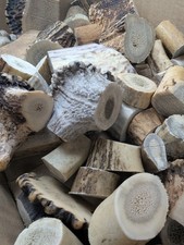 1 kg Hirschgeweihe Stücke Rothirsch Krone Geweihstangen  Deko Basteln