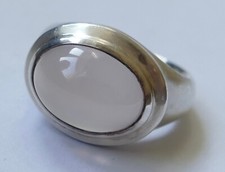 Ring Mondstein Cabochon 925