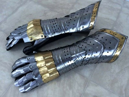 Stulpen stahlhandschuhe - stulpen,