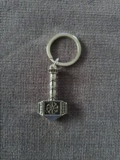 Thor Hammer Viking Schlüsselanhänger Mjolnir Wikinger Skandinavien Sonnenrad 