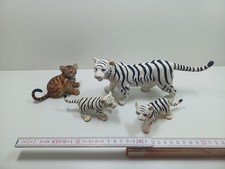 Bullyland Weise Tiger Muttertier 23cm 2 Jungtier  12cm Ein Jungtier AAA Rot 12cm