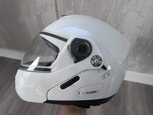 Nolan n91 weiß solid - n91, helm