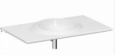 Vitra Istanbul weiß Waschtisch ohne Hahnlöcher 100x60cm - 4519B403-0016 