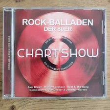 CD DIE ULTIMATIVE CHART SHOW - ROCK-BALLADEN DER 80er (NEUWERTIG)