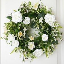 Türkranz Frühling Rosen