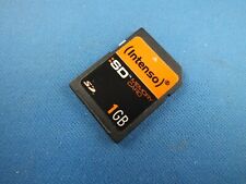 Intenso 1 GB Memory card Speicherkarte SD  1GB Fotokamera Handy Karte NEU FAT