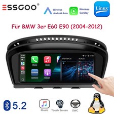 8,8 Zoll Autoradio Für BMW E60 E61 E90 E91 CCC Linux CarPlay Android auto USB EQ