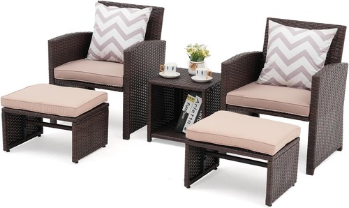 Gartenmöbel set tlg rattan - gartenmöbel,
