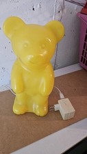 Gummibärchen Lampe Gelb Nachtischlampe Funktioniert Einwandfrei vintage