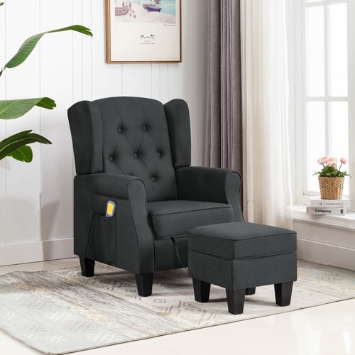 Massagesessel fußhocker stoff - fußhocker,