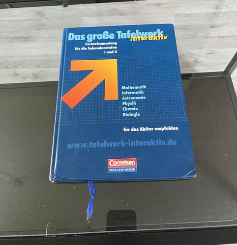 Cornelsen das große tafelwerk - das,