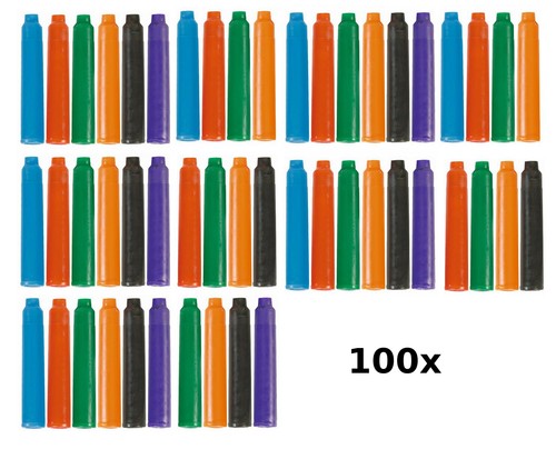 100 farbige füllerpatronen - farbige, /