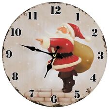 Wanduhr Motiv Weihnachtsmotiv