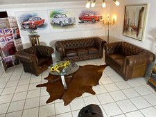 Chesterfield Forrest E Luxus Aniline Leder Garnitur Oberklasse 2026 D300