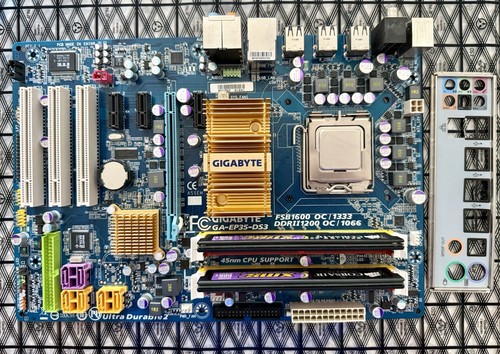 Gigabyte ep35 ds3 intel - ga-ep35-ds3,