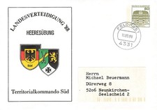 155326 feldpost bundeswehr - feldpost,
