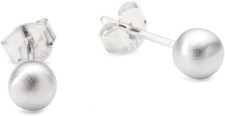 Vinani ohrstecker kugel mittel - ohrstecker,
