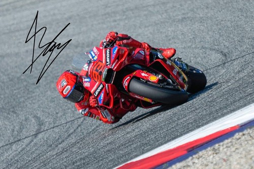 Marc marquez signed autogramm - signed,