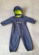 Baby Softshell-Overall Herbst. JAKO-O, Gr. 80/86. Gebraucht, sehr guter Zustand.