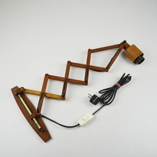 Scherenlampe - Teak - Teakholz