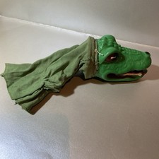 Handpuppe für Puppentheater Kasperltheater  Kasperletheater Tier Krokodil #2